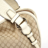 Celine Sac hobo Bittersweet en toile Triomphe beige