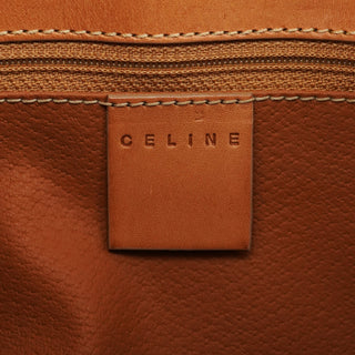 Celine Beige Triomphe Leather Shoulder Bag
