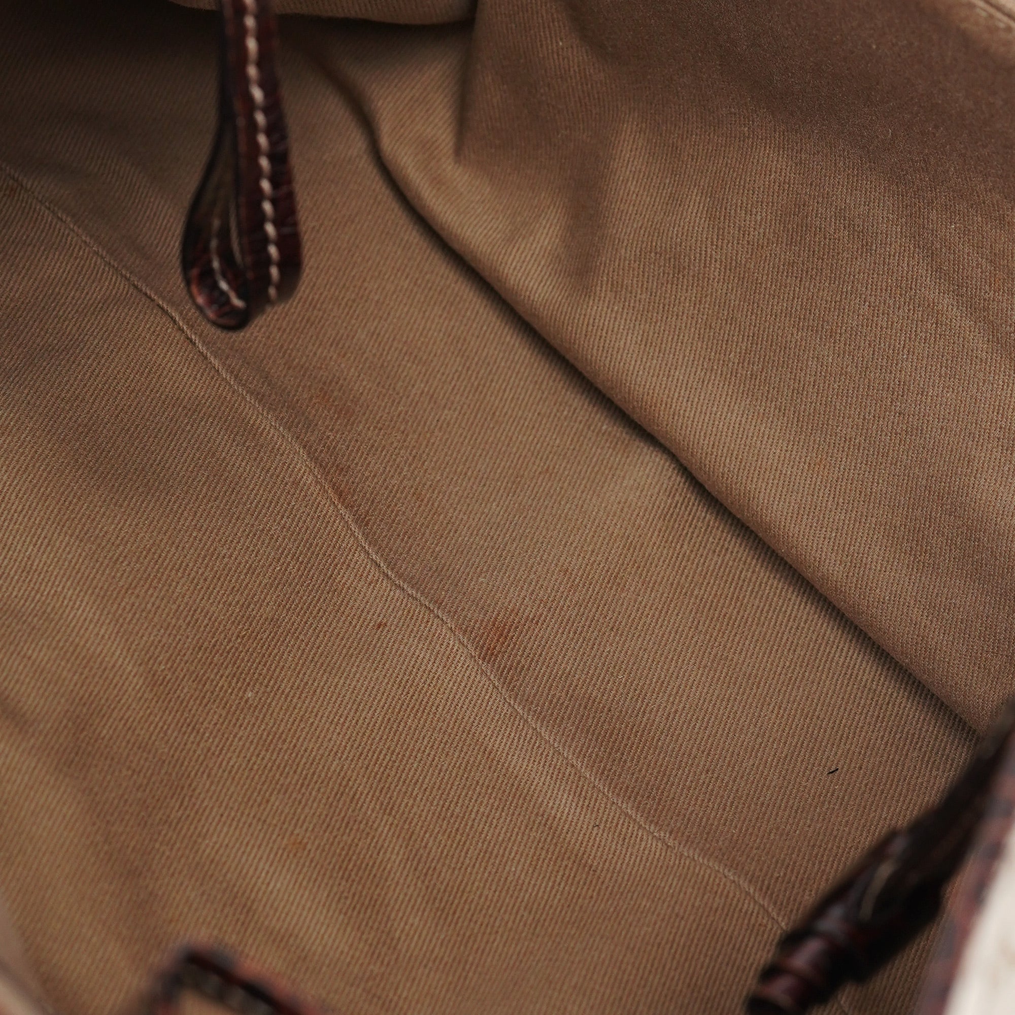 Celine Beige Triomphe Leather Tote Bag