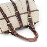 Celine Beige Triomphe Leather Tote Bag