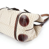 Celine Beige Triomphe Leather Tote Bag