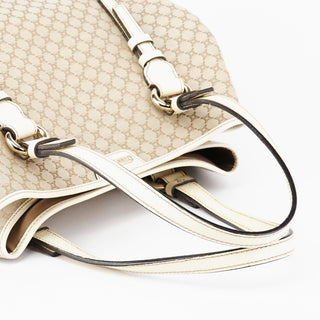 Celine Beige Triomphe Monogram Tote Bag