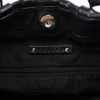 Celine Black Calfskin 2-Way Tote Bag
