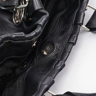 Celine Black Calfskin 2-Way Tote Bag