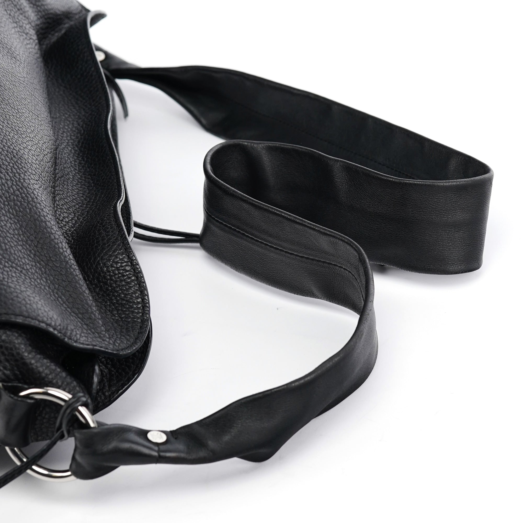 Celine Black Leather Bittersweet Crossbody Bag