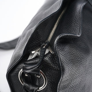 Celine Black Leather Bittersweet Crossbody Bag