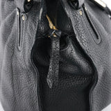 Celine Black Leather Bittersweet Hobo Bag