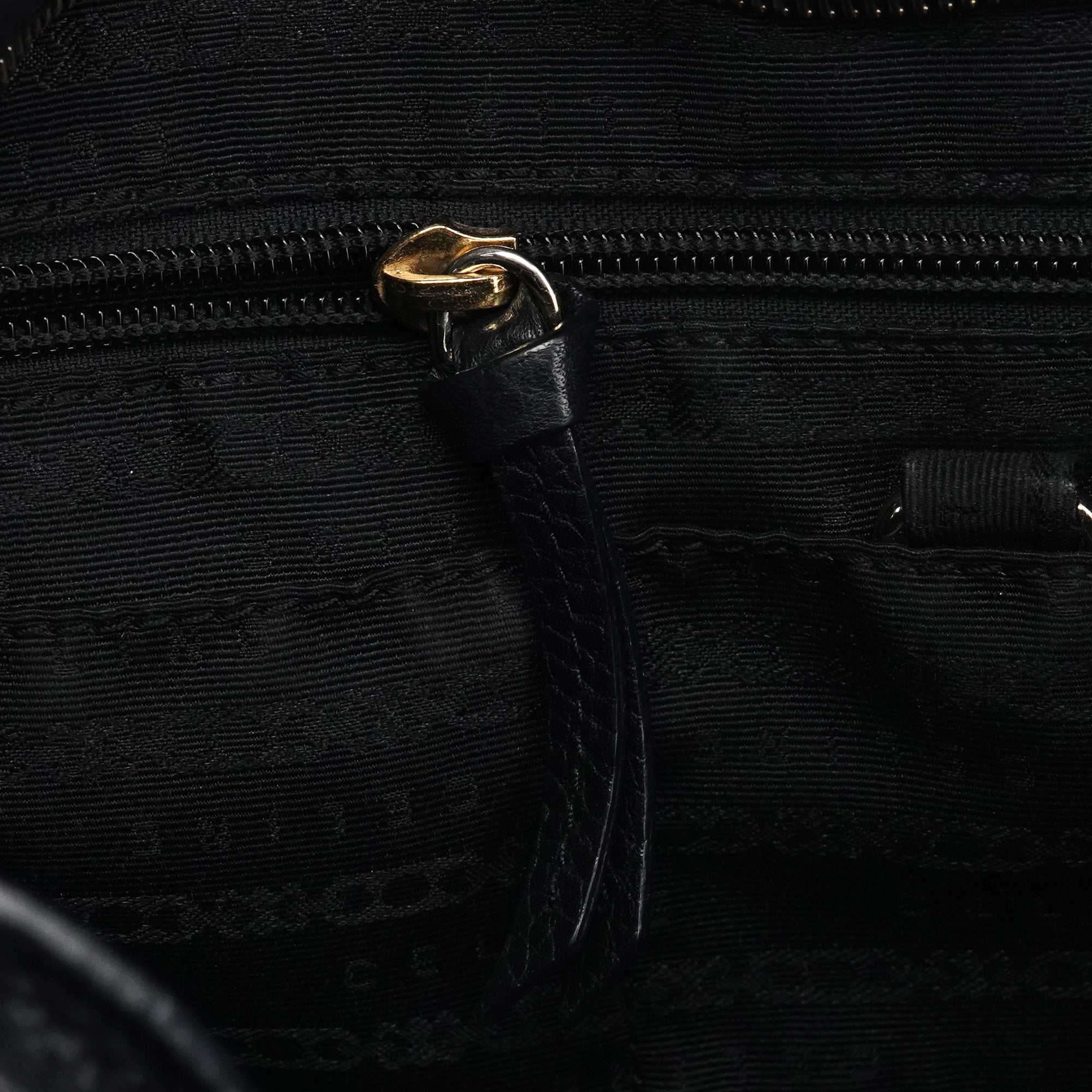 Celine Black Leather Bittersweet Hobo Bag