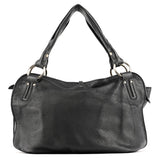 Celine Black Leather Bittersweet Hobo Bag