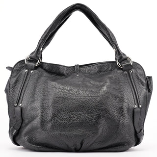 Celine Black Leather Bittersweet Shoulder Bag