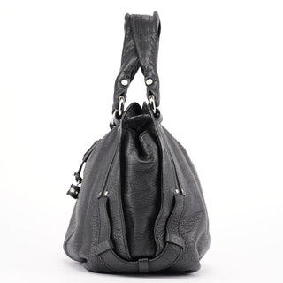 Celine Black Leather Bittersweet Shoulder Bag