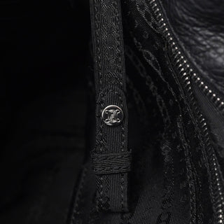 Celine Black Leather Bittersweet Shoulder Bag