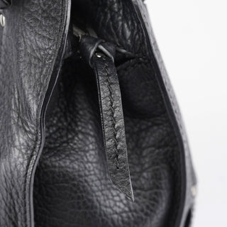 Celine Black Leather Bittersweet Shoulder Bag