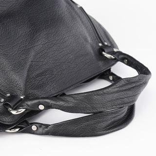 Celine Black Leather Bittersweet Shoulder Bag