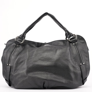 Celine Black Leather Bittersweet Shoulder Bag