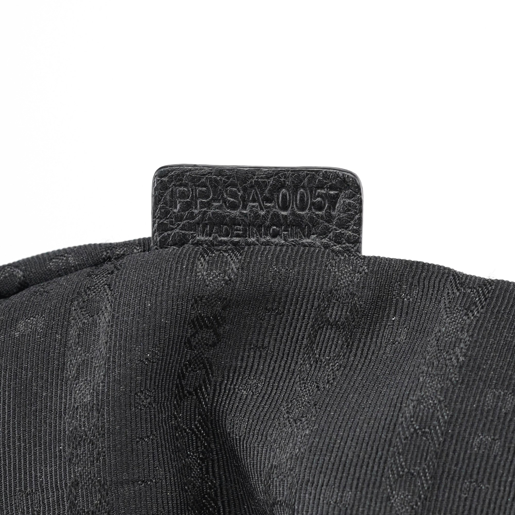 Celine Black Leather Bittersweet Shoulder Bag