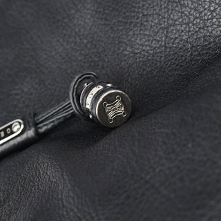 Celine Black Leather Bittersweet Shoulder Bag