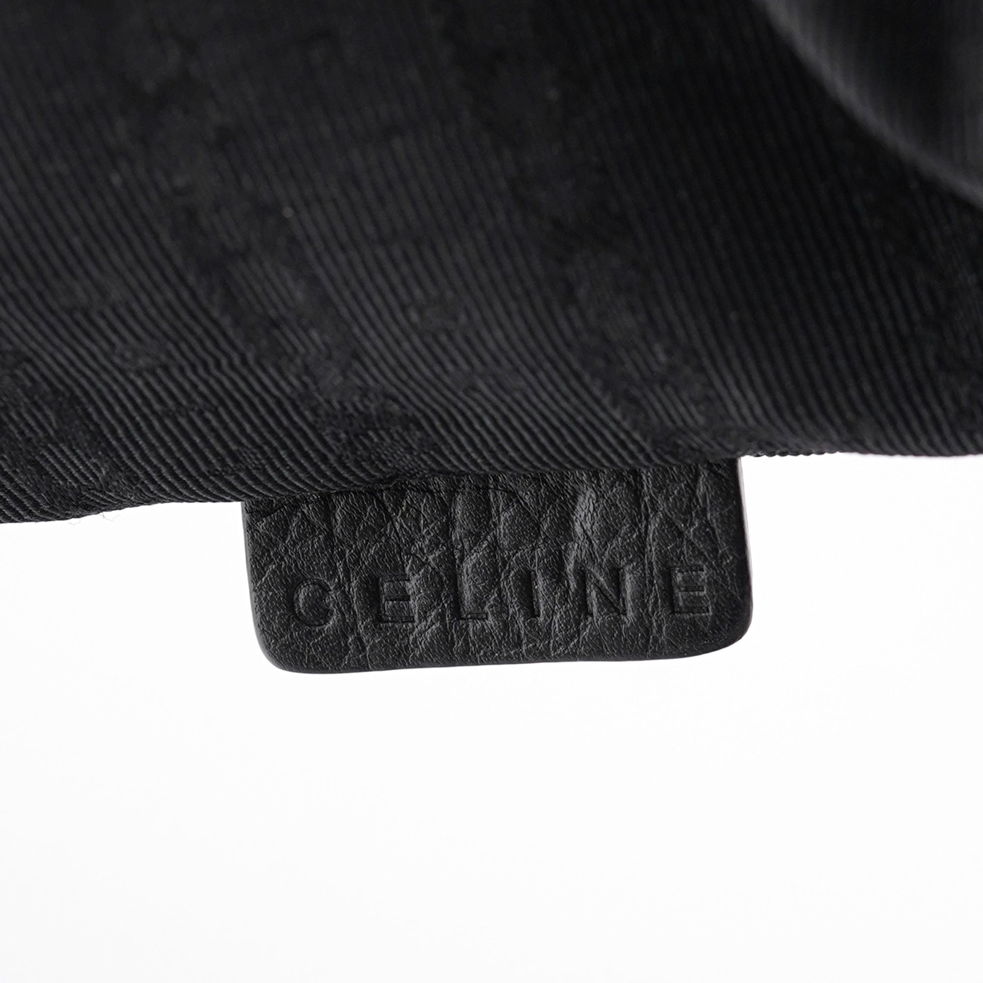 Celine Black Leather Bittersweet Shoulder Bag