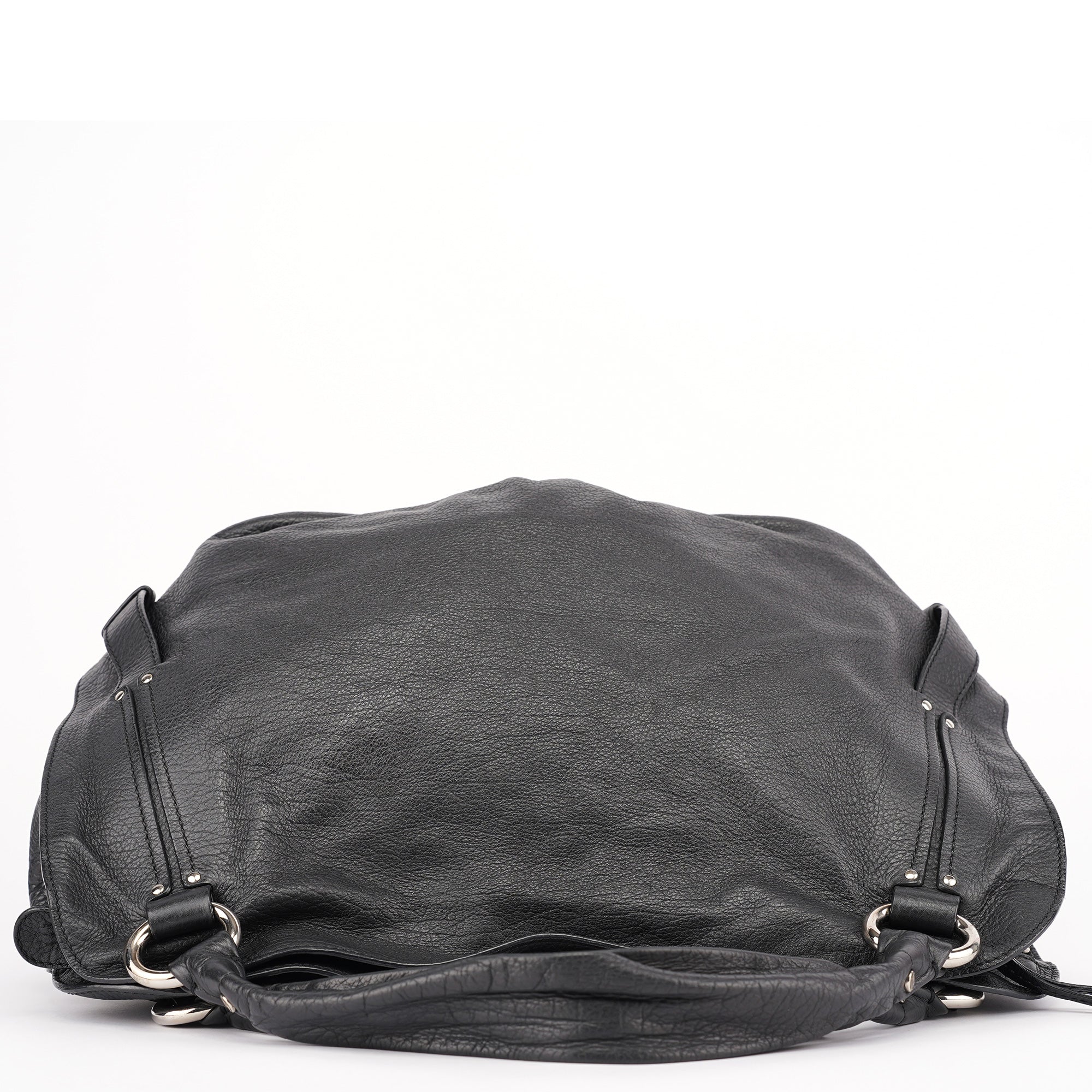 Celine Black Leather Bittersweet Shoulder Bag