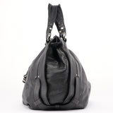 Celine Black Leather Bittersweet Shoulder Bag