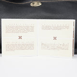 Celine Black Leather Bittersweet Shoulder Bag