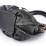 Celine Black Leather Bittersweet Shoulder Bag