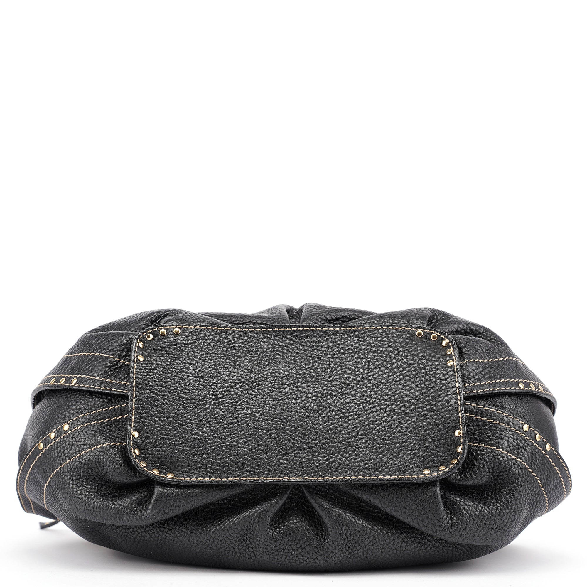 Celine Black Leather Bittersweet Shoulder Bag