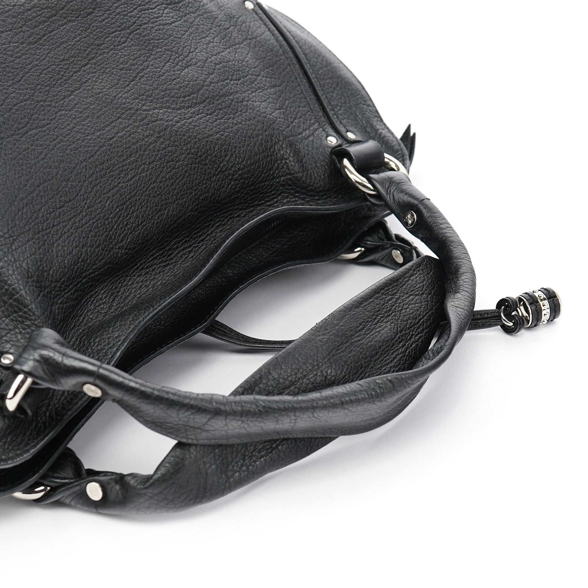 Celine Black Leather Bittersweet Shoulder Bag
