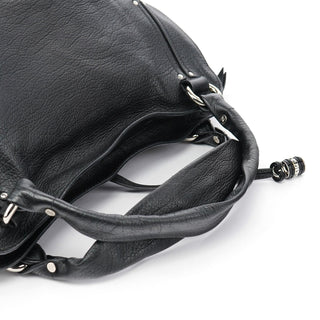 Celine Black Leather Bittersweet Shoulder Bag