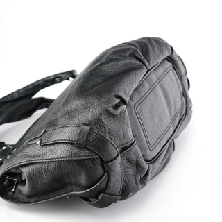 Celine Black Leather Bittersweet Shoulder Bag