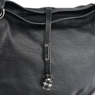 Celine Black Leather Bittersweet Shoulder Bag