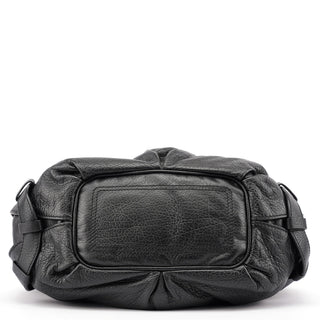 Celine Black Leather Bittersweet Shoulder Bag