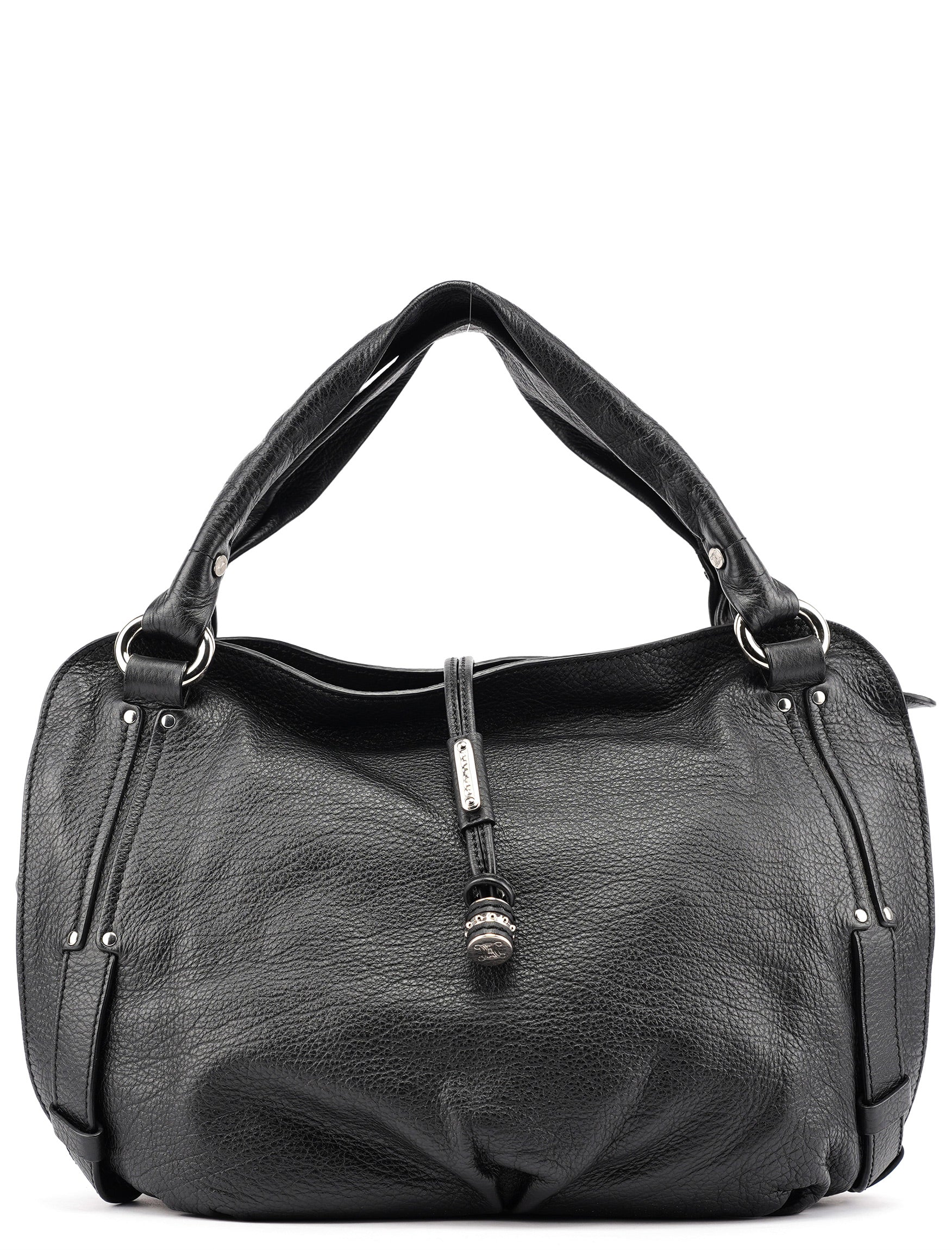 Celine Black Leather Bittersweet Shoulder Bag