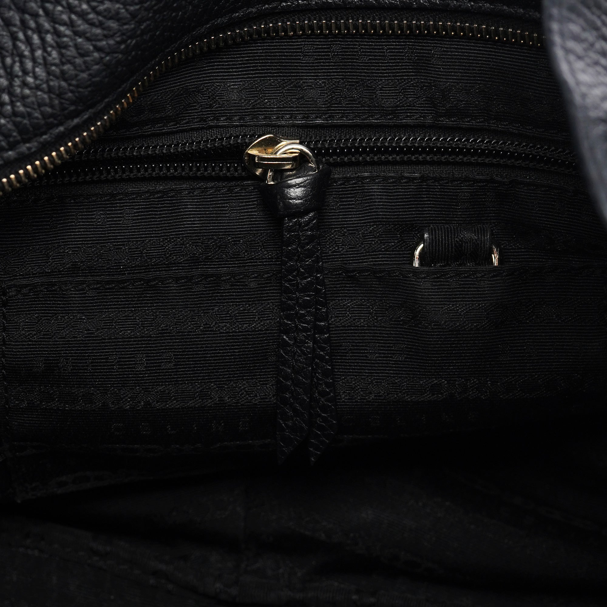 Celine Sac porté épaule Bittersweet en cuir noir