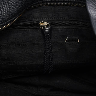 Celine Black Leather Bittersweet Shoulder Bag