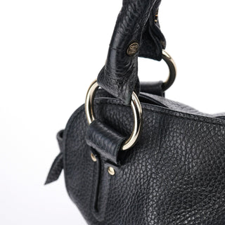 Celine Black Leather Bittersweet Shoulder Bag