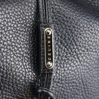 Celine Black Leather Bittersweet Shoulder Bag