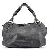 Celine Sac porté épaule Bittersweet en cuir noir