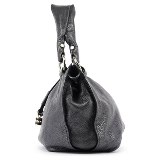 Celine Black Leather Bittersweet Shoulder Bag
