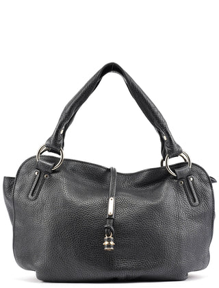 Celine Black Leather Bittersweet Shoulder Bag