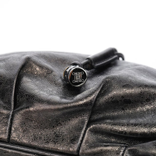 Celine Black Leather Bittersweet Shoulder Bag