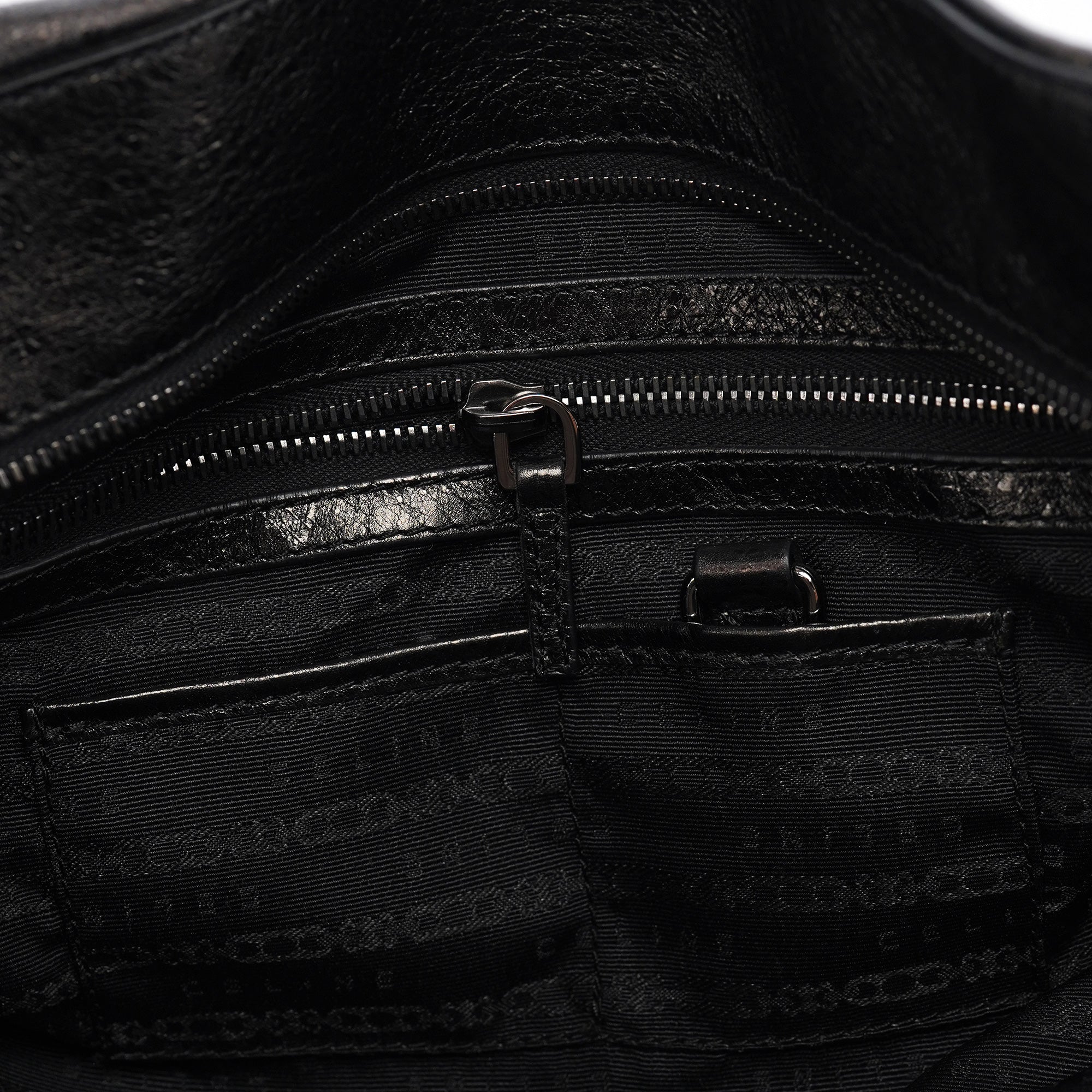 Celine Black Leather Bittersweet Shoulder Bag