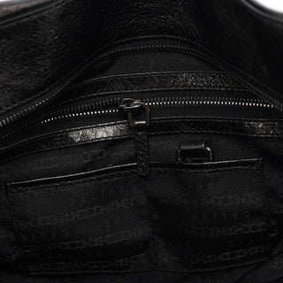 Celine Black Leather Bittersweet Shoulder Bag