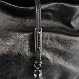 Celine Black Leather Bittersweet Shoulder Bag