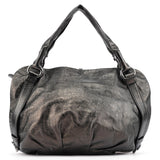 Celine Black Leather Bittersweet Shoulder Bag