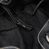 Celine Black Leather Bittersweet Shoulder Bag
