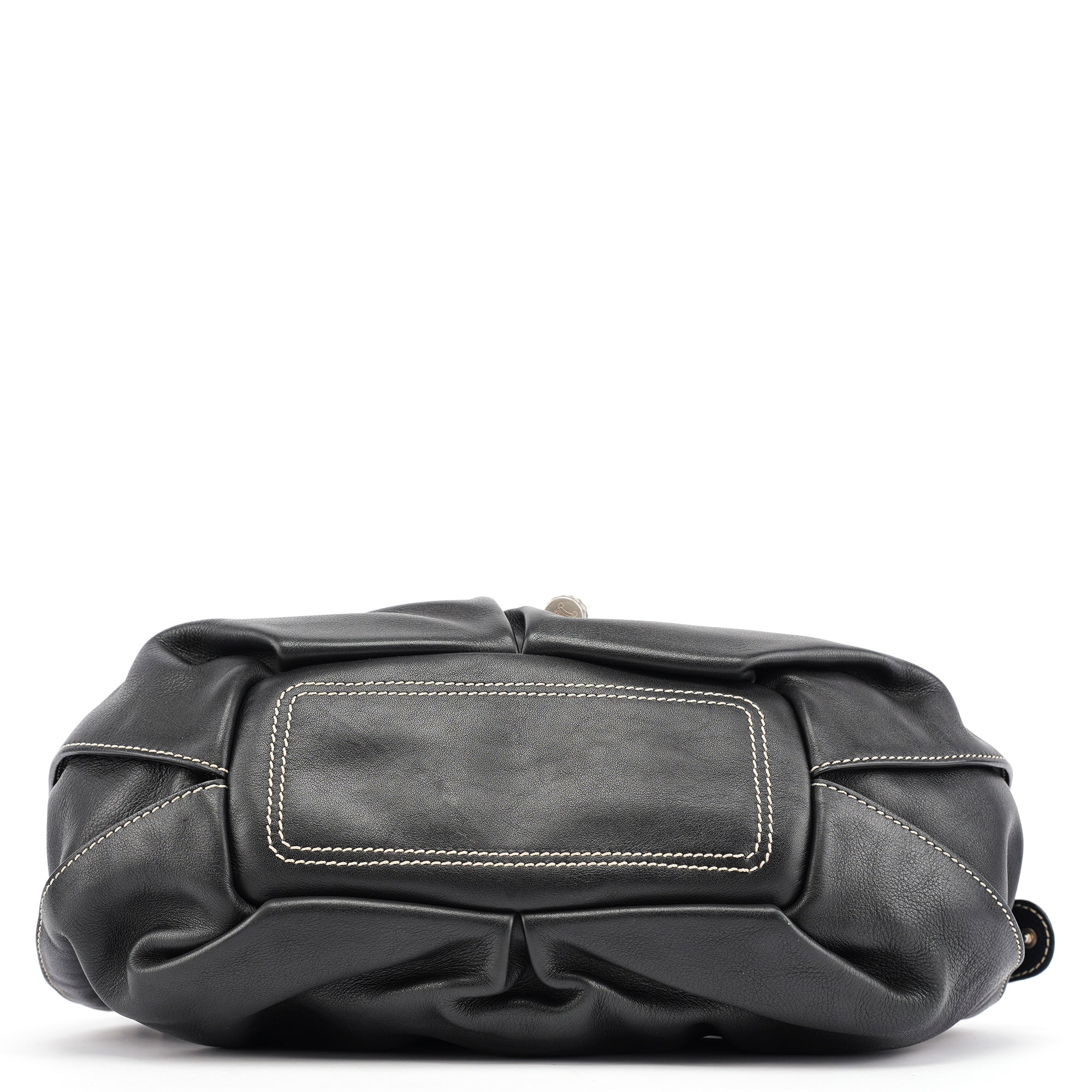 Celine Black Leather Bittersweet Shoulder Bag