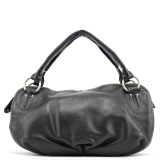 Celine Black Leather Bittersweet Shoulder Bag