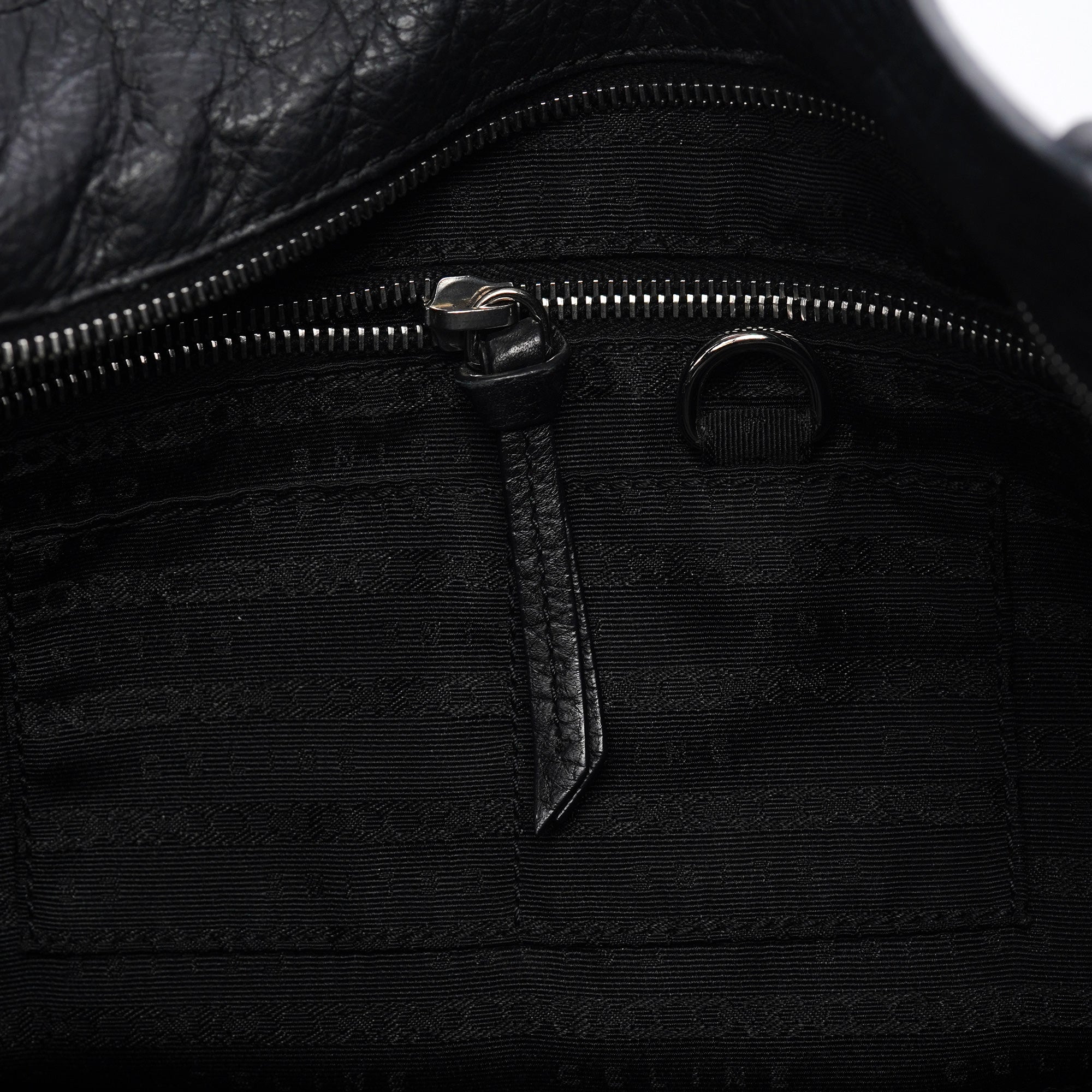 Celine Black Leather Bittersweet Shoulder Bag