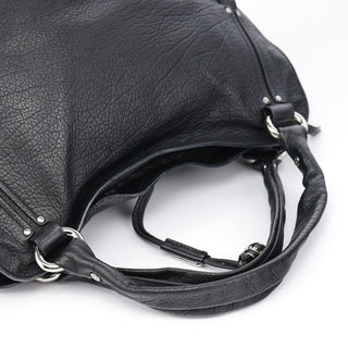 Celine Black Leather Bittersweet Shoulder Bag